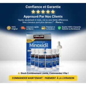 Minoxidil Kirkland 5% – 6 Bouteilles 6 Ajouter un titre 27
