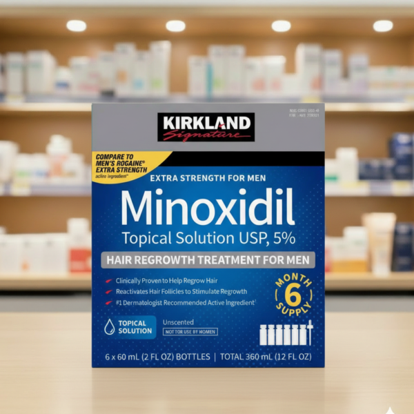 minoxidil kirkland 5 maroc traitement chute cheveux