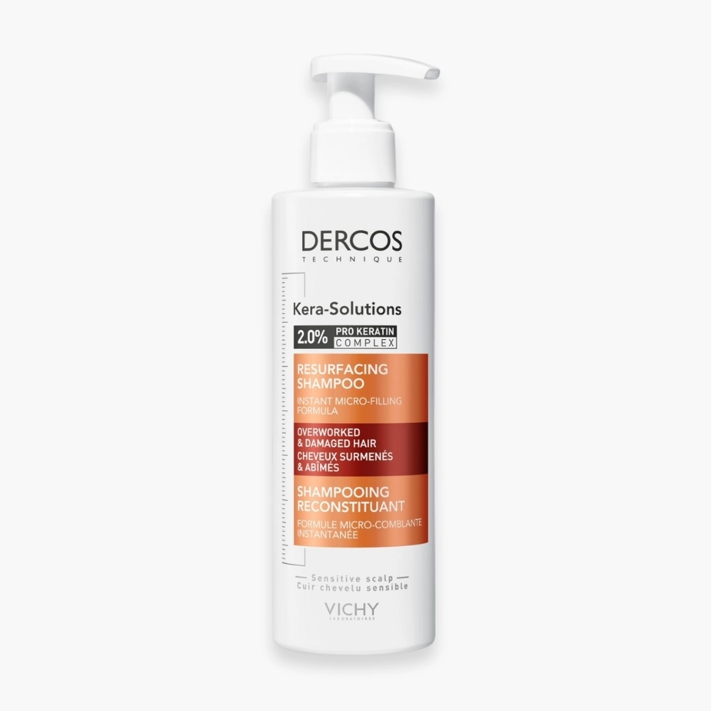 vichy dercos kera solutions shampoing reconstituant 2 250ml